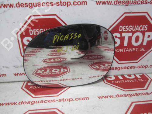 Used Left mirror glass CITROËN XSARA PICASSO (N68) 2.0 HDi (90 hp) 15920991