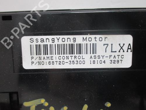 AC Styreenhet / Manøvreringsenhet SSANGYONG TIVOLI  | BP17572222I5 