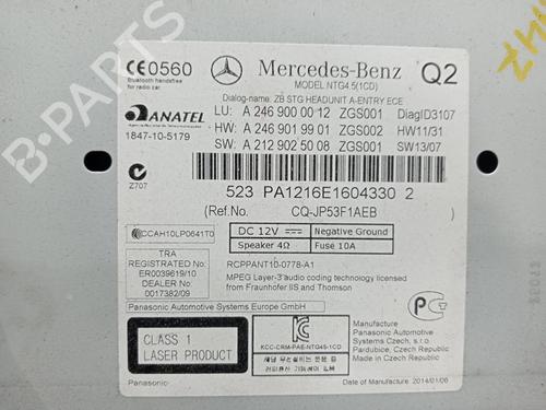 Electronic module MERCEDES-BENZ B-CLASS Sports Tourer (W246, W242) B 200 CDI (246.201) | BP24457511M83 