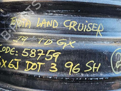 Rim TOYOTA LAND CRUISER 90 (_J9_) 3.0 TD (KZJ90_, KZJ95_, KZJ90R, KZJ95R, KZJ90W, KZJ95W) | BP29906218C45 