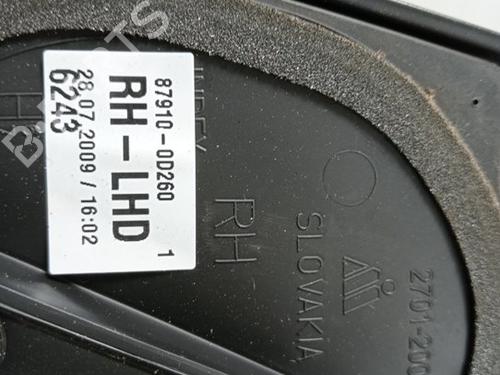 Right mirror TOYOTA YARIS (_P9_)  | BP31651912C27 