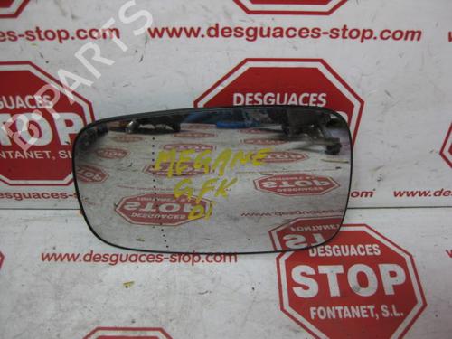 Used Left mirror glass RENAULT MEGANE II (BM0/1_, CM0/1_) 1.5 dCi (BM1E, CM1E) (106 hp) 7353827