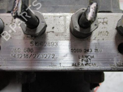 ABS pump FIAT FIORINO Box Body/MPV (225_) 1.3 D Multijet (225BXD1A, 225BXB1A, 225BXB11) | BP7523297M43 