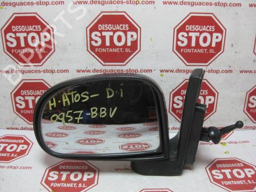 Used Left mirror HYUNDAI ATOS (MX) 1.0 i (58 hp) 7319772