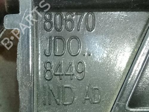 Rear right interior door handle NISSAN QASHQAI / QASHQAI +2 I (J10, NJ10, JJ10E)  | BP22902318I16 