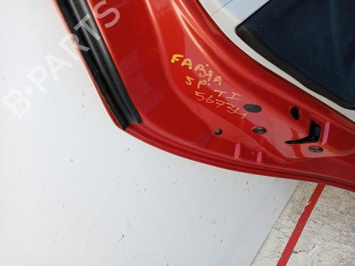 Left rear door SKODA FABIA II (542)  | BP17240688C4 