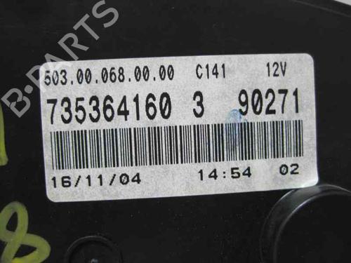 Instrument cluster FIAT IDEA (350_)  | BP7455922C47 