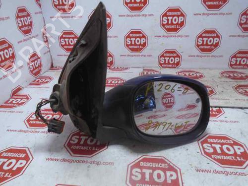 Used Right mirror PEUGEOT 206 Hatchback (2A/C) 1.9 D (69 hp) 7348106