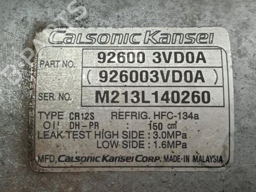 AC compressor NISSAN JUKE (F15)  | BP29191897M34 