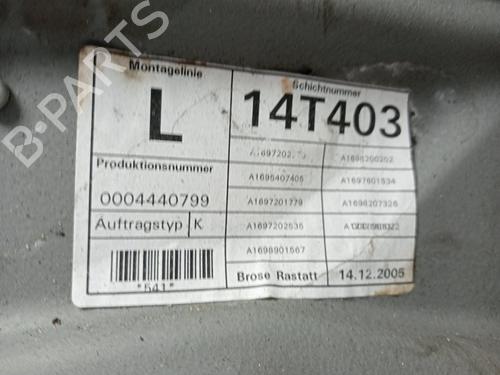 Front left window mechanism MERCEDES-BENZ A-CLASS (W169) A 200 (169.033, 169.333) | BP27932203C22