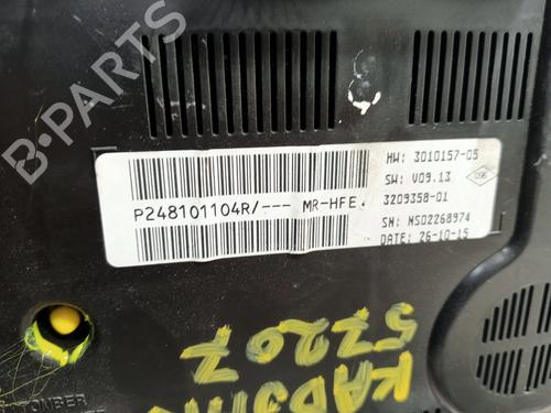Instrument cluster RENAULT KADJAR (HA_, HL_) 1.2 TCe 130 (HLMR) | BP19476598C47 