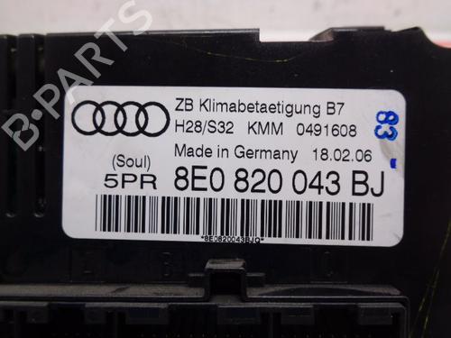 Climate control AUDI A4 B7 Avant (8ED) 2.0 TDI 16V | BP15935228I5 