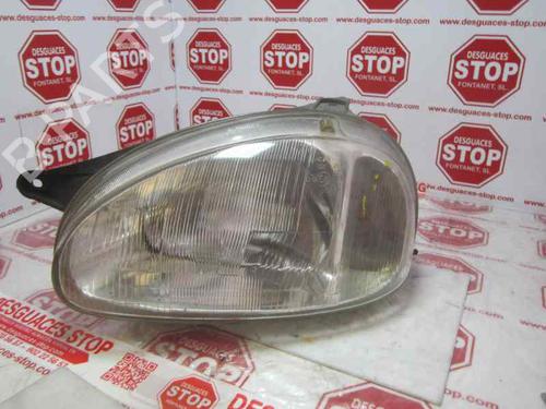 Used Left headlight OPEL CORSA B (S93) [1993-2009]  7341106