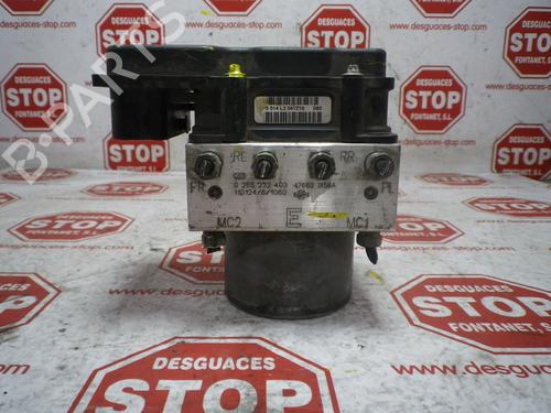 Used ABS pump NISSAN NV200 / EVALIA Bus 1.5 dCi 85 (M20, M20M, M20K, M20KK) (86 hp) 7307472