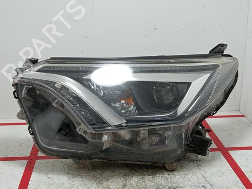 Used Left headlight Left headlight TOYOTA RAV 4 IV (_A4_) 2.0 D (WWA42_) (143 hp) 19646102 19646102