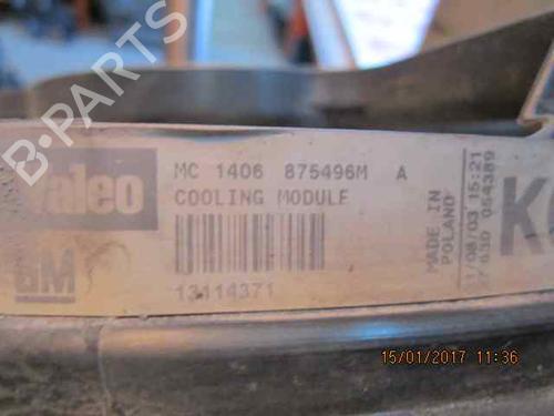 Radiator fan OPEL VECTRA C (Z02)  | BP7383957M35 
