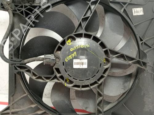 Radiator fan NISSAN QASHQAI I (J10, NJ10)  | BP29117493M35 
