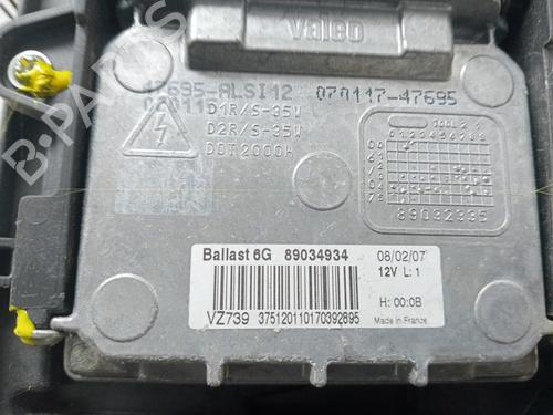 Left headlight RENAULT LAGUNA II (BG0/1_) 1.9 dCi (BG1A, BG1V) | BP16402286C28 