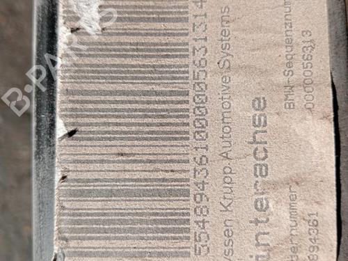 Rear axle BMW 3 (E90) 318 d | BP31586962M2 