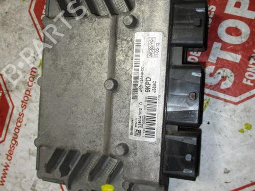 Engine control unit (ECU) FORD FIESTA VI (CB1, CCN) 1.25 | BP7640932M57 