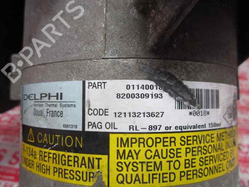 AC compressor RENAULT MEGANE II (BM0/1_, CM0/1_)  | BP7384470M34 
