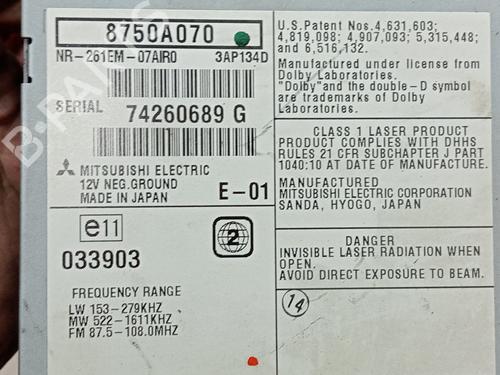 Elektronisk modul MITSUBISHI OUTLANDER II (CW_W) 2.0 DI-D (CW8W) | BP30580018M83 