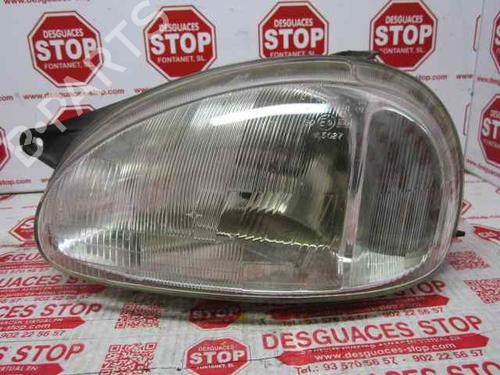 Used Left headlight OPEL CORSA B (S93) 1.2 i 16V (F08, F68, M68) (65 hp) 7344090