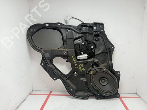 Used Rear left window mechanism Rear left window mechanism MAZDA 3 Saloon (BK) 1.6 (BK12) (105 hp) 25789511 25789511