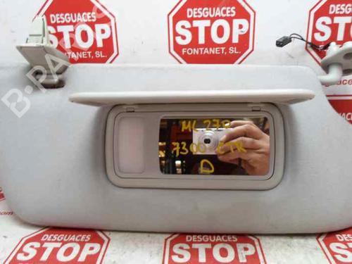 Right sun visor MERCEDES-BENZ M-CLASS (W163) ML 270 CDI (163.113) | BP7393475I2 