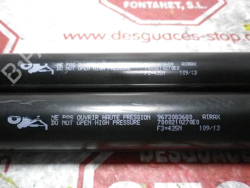 Tailgate lift support PEUGEOT 208 I (CA_, CC_) 1.2 PureTech 82 | BP15923192C138 