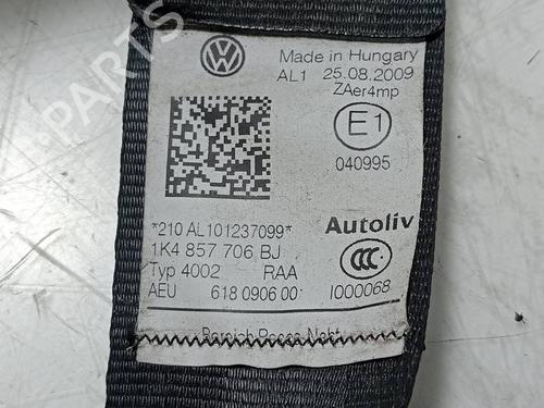Front right seatbelt VW GOLF VI (5K1)  | BP37630618I25  - Image 7