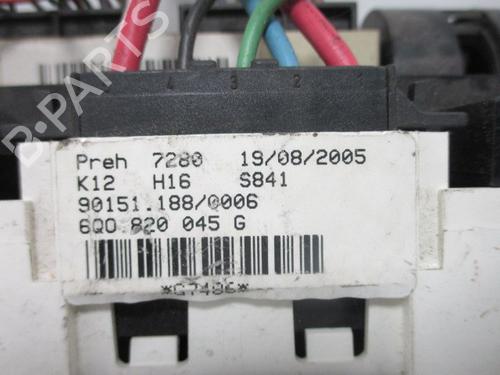 Climate control VW POLO (9N_, 9A_) 1.4 16V | BP15925141I5 