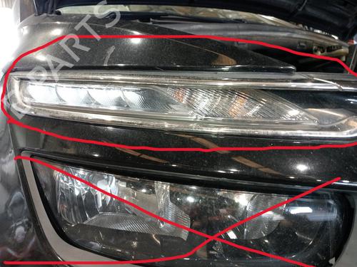 Used Right front indicator Right front indicator CITROËN C4 SPACETOURER (3D_) 1.6 BlueHDi 100 (99 hp) 36322473 36322473