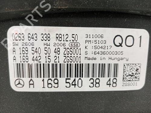 Instrument cluster MERCEDES-BENZ A-CLASS (W169) A 160 (169.031, 169.331) | BP24457659C47 