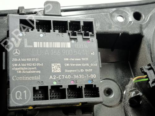 Front left window mechanism MERCEDES-BENZ A-CLASS (W176) A 180 CDI / d (176.012) | BP33214790C22 - Image 4