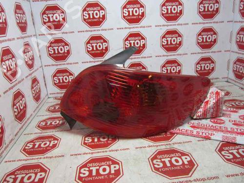 Left taillight PEUGEOT 206 Hatchback (2A/C)  | BP7342586C34 