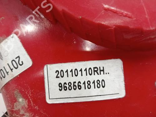 Right taillight PEUGEOT 206+ (2L_, 2M_) 1.1 | BP27381966C35 