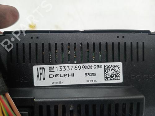 Climate control OPEL ASTRA J (P10)  | BP27459953I5 