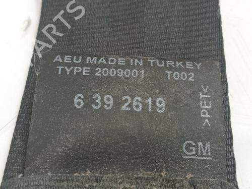 Rear right seatbelt OPEL COMBO Box Body/MPV (X12) 1.3 CDTI (B05) | BP32672165I28 - Image 4
