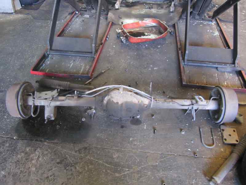 Rear axle JEEP CHEROKEE (XJ) 2.5 TD 4x4 8265781 BParts