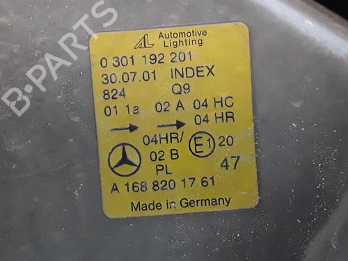 Venstre forlygte MERCEDES-BENZ A-CLASS (W168) A 140 (168.031, 168.131) | BP15003175C28 