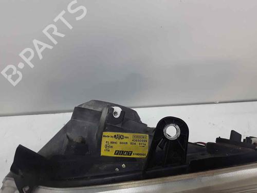 Left headlight FIAT DOBLO Box Body/MPV (223_) 1.3 D Multijet | BP13075405C28 