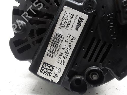 Generator PEUGEOT 3008 I MPV (0U_) 1.6 VTi (120 hp) 16163479