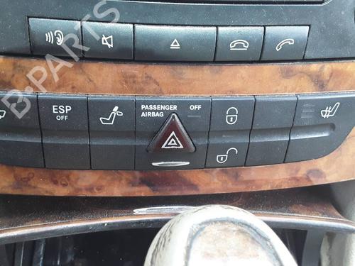 Used Warning switch MERCEDES-BENZ E-CLASS (W211) E 270 CDI (211.016) (177 hp) 13250731