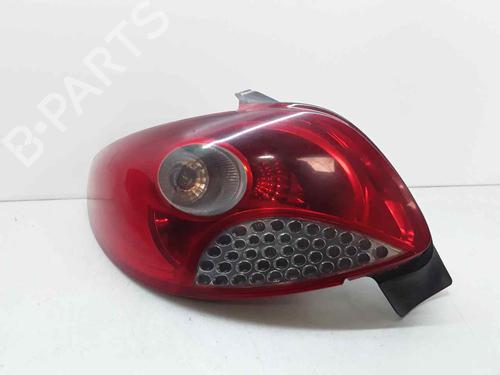 Used Left taillight PEUGEOT 206+ (2L_, 2M_) 1.4 HDi eco 70 (68 hp) 23886826