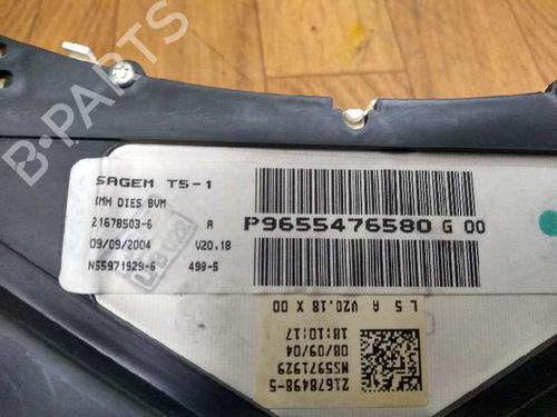 Instrument cluster PEUGEOT 307 (3A/C)  | BP17362705C47 