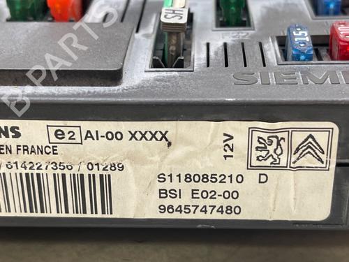 Fuse box PEUGEOT 206 CC (2D) 1.6 16V (2DNFUF, 2DNFUR) | BP22897986E1