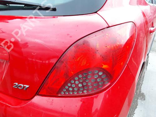 Used Right taillight PEUGEOT 207 (WA_, WC_) 1.6 HDi (90 hp) 9532665