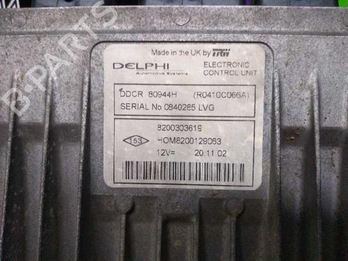 Motorstyringsenhed RENAULT CLIO II (BB_, CB_)  | BP7469056M57 