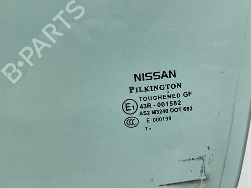 Front left door window NISSAN QASHQAI / QASHQAI +2 I (J10, NJ10, JJ10E)  | BP22714498C18 